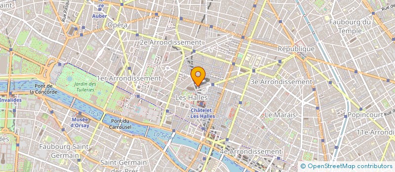 localisation de l'entreprise CLIC LUNETTES à PARIS