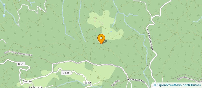 localisation de l'entreprise CLIC MICRO  SAINT-VICTOR-MONTVIANEIX