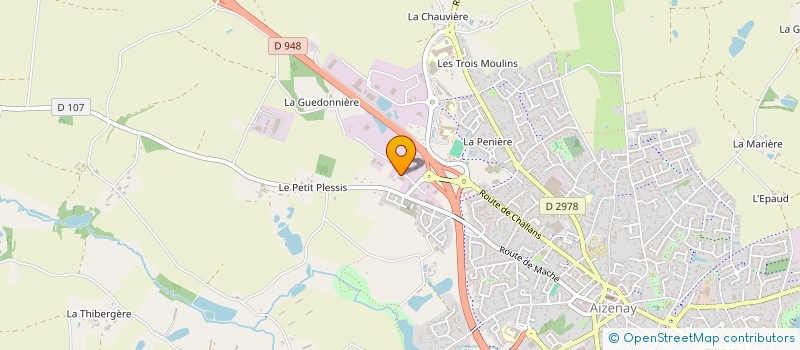 localisation de l'entreprise CLIC N'CASH à LA CHAPELLE-PALLUAU