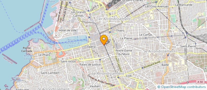 localisation de l'entreprise CLIC PHARMA à MARSEILLE