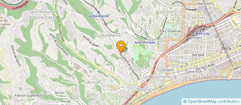 localisation de l'entreprise CLIC PHONE à NICE
