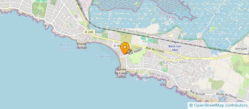 localisation de l'entreprise CLIC'S SERVICES  BATZ-SUR-MER