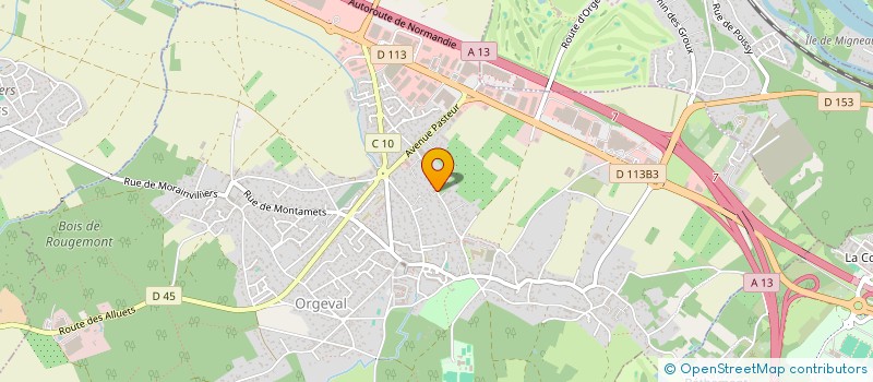 localisation de l'entreprise CLIC SILVER DIGITAL SOLUTIONS  ORGEVAL