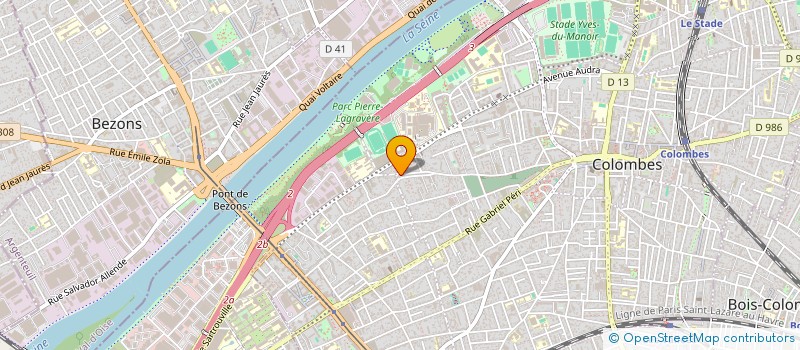 localisation de l'entreprise CLIC @SSISTANCE  COLOMBES