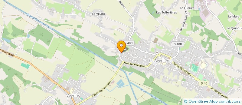 localisation de l'entreprise CLIC TO COM  LES AVENIERES VEYRINS-THUELLIN