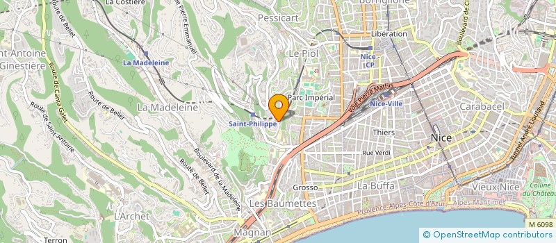 localisation de l'entreprise CLIC TON CODE à NICE