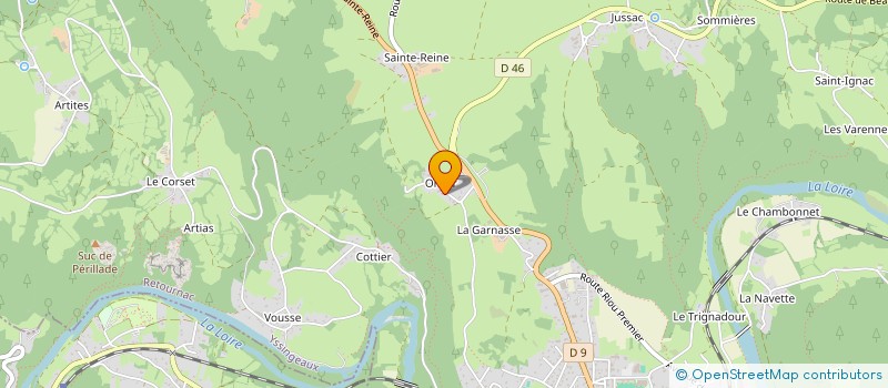 localisation de l'entreprise CLIC TONIC  RETOURNAC