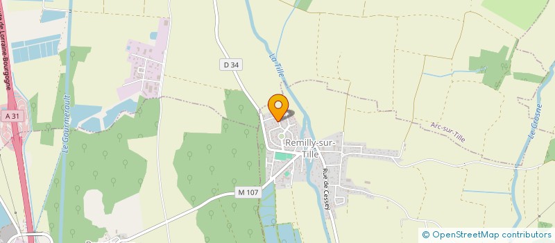 localisation de l'entreprise CLICCONCEPT  MESSIGNY-ET-VANTOUX
