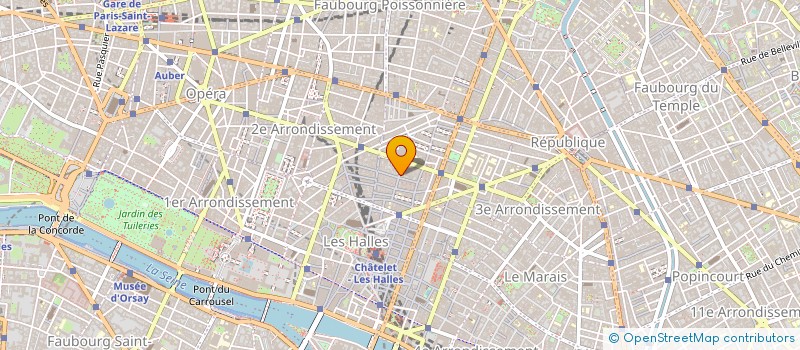 localisation de l'entreprise CLICHERIE CENTRALE à PARIS