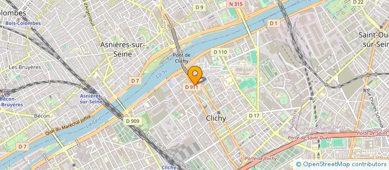 localisation de l'entreprise CLICHY DIESEL à CLICHY