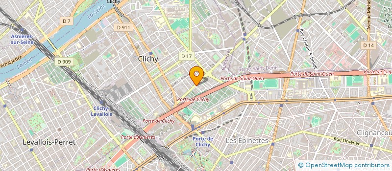 localisation de l'entreprise CLICHY DIS à CLICHY