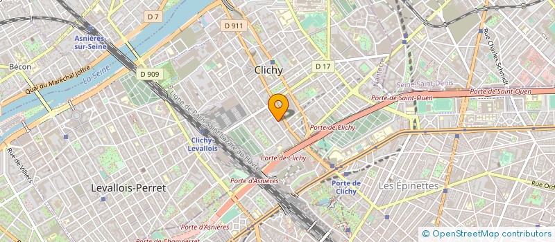 localisation de l'entreprise CLICHY DISTRIBUTION SERVICE à CLICHY