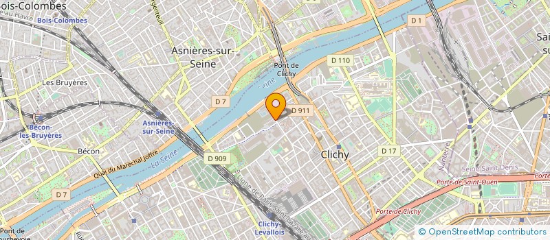 localisation de l'entreprise CLICHY ENERGIE VERTE à CLICHY