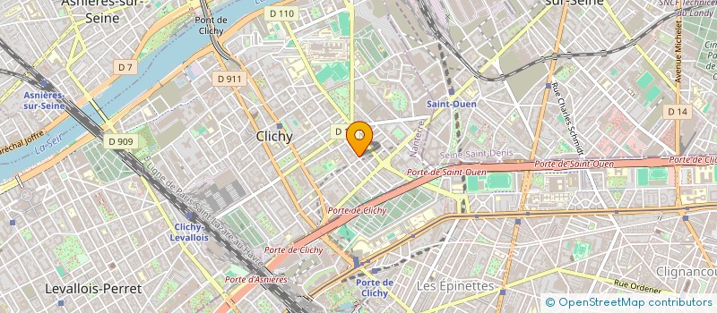 localisation de l'entreprise CLICHY EXPORT AUTOMOBILE à CLICHY