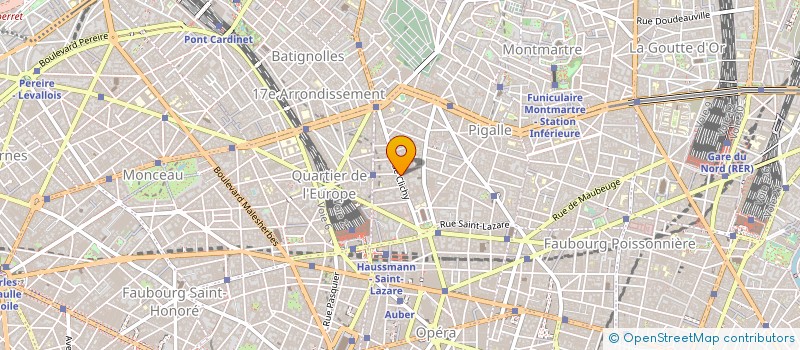 localisation de l'entreprise CLICHY FIRST  PARIS