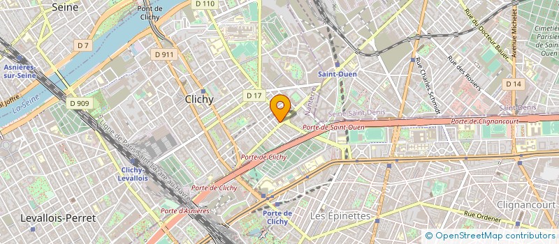 localisation de l'entreprise CLICHY GSM à CLICHY