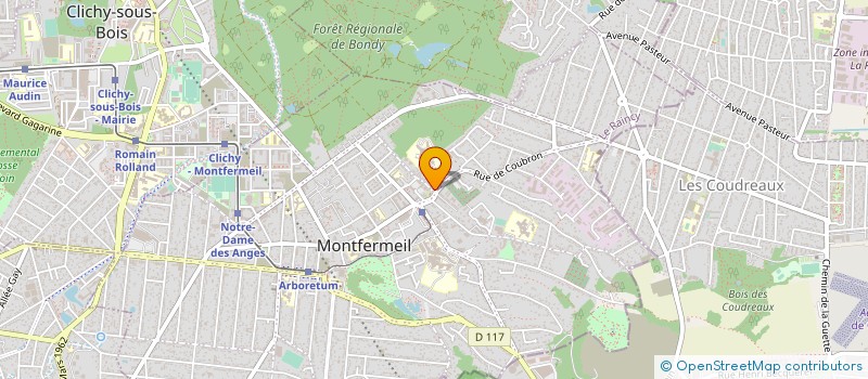 localisation de l'entreprise CLICHY MONTFERMEIL RESTAURATION DE LA DHUYS à MONTFERMEIL