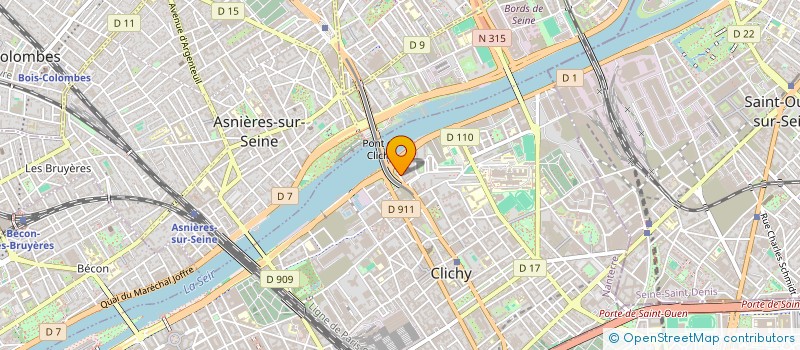 localisation de l'entreprise CLICHY RELAIS MEDIATION CITOYENNETE à CLICHY