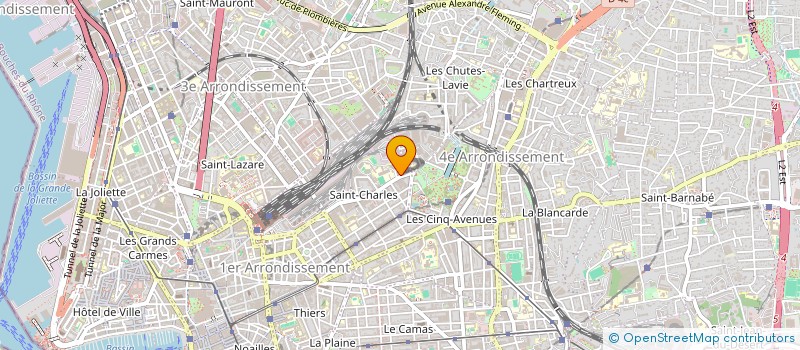 localisation de l'entreprise CLICK AND FOOD à MARSEILLE