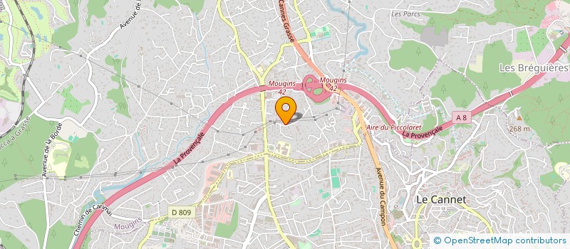 localisation de l'entreprise CLICK AND GO à MOUGINS