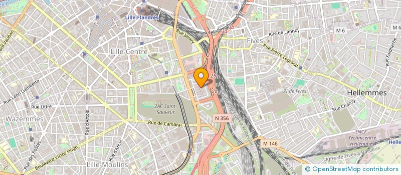 localisation de l'entreprise CLICK AND START à LILLE