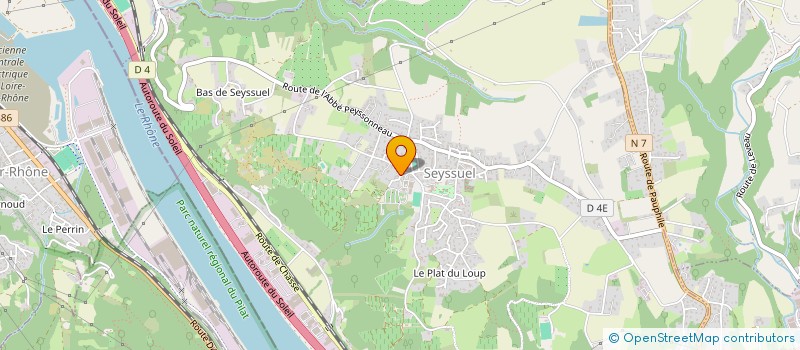 localisation de l'entreprise CLICK & COMMERCE  SEYSSUEL