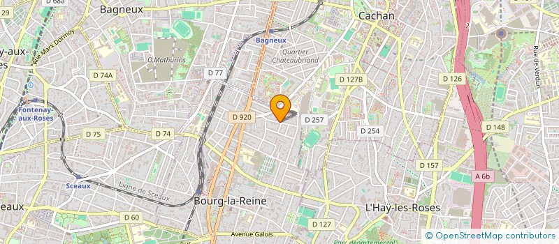 localisation de l'entreprise CLICK CONSULTING à BOURG-LA-REINE
