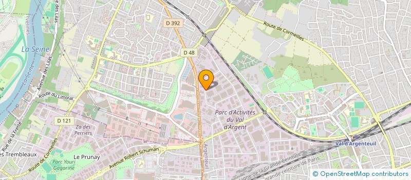 localisation de l'entreprise CLICK & DISTRIB  ARGENTEUIL