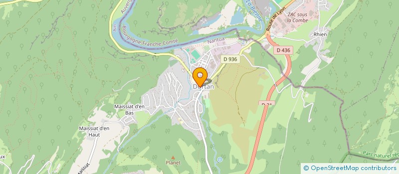 localisation de l'entreprise CLICK INFO à OYONNAX