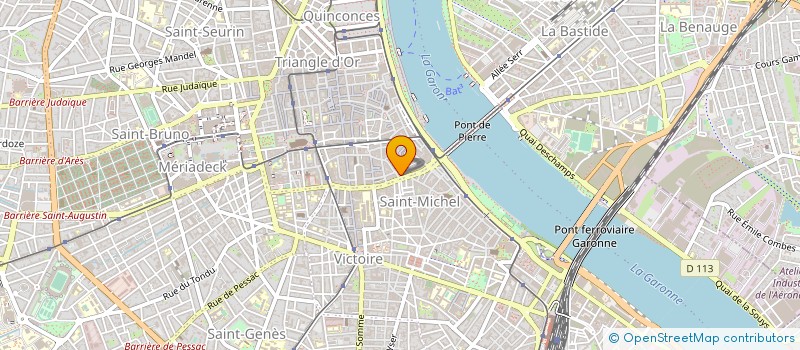 localisation de l'entreprise CLICK N WHEEL à BORDEAUX