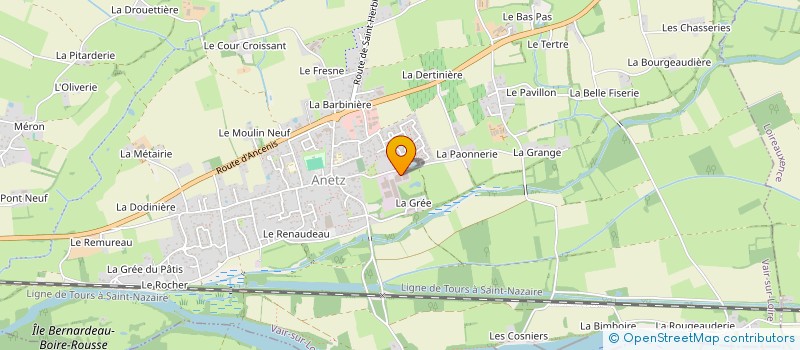 localisation de l'entreprise CLICK & PELLET  VAIR-SUR-LOIRE