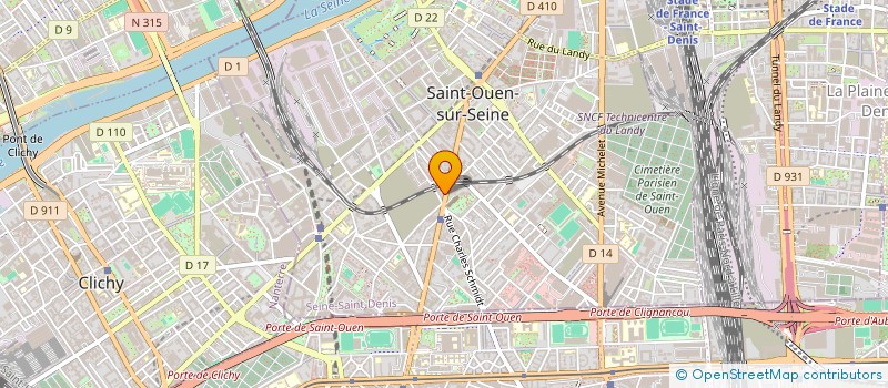 localisation de l'entreprise CLICK TIME à SAINT-OUEN-SUR-SEINE