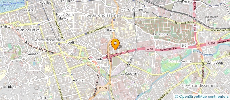 localisation de l'entreprise CLICK&WORK à MARSEILLE