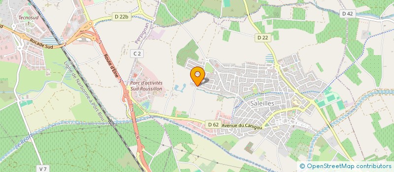 localisation de l'entreprise CLICKPADDLE  SALEILLES