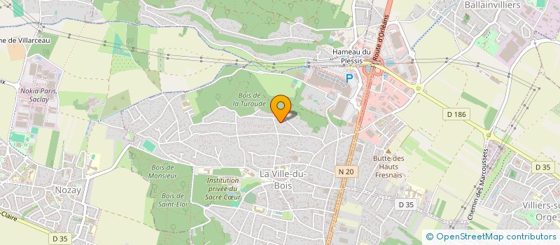 localisation de l'entreprise CLICKPRO à LA VILLE-DU-BOIS