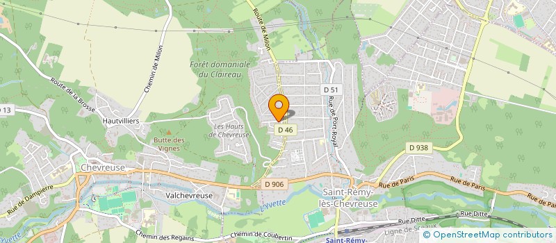 localisation de l'entreprise CLICZENSOLUTION  CHEVREUSE