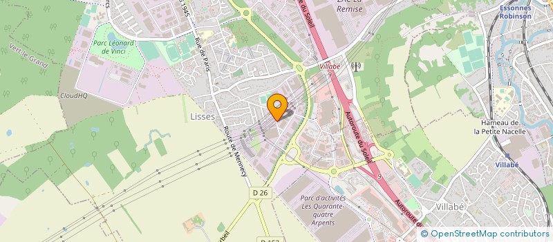 localisation de l'entreprise CLID CONSEILS à CORBEIL-ESSONNES