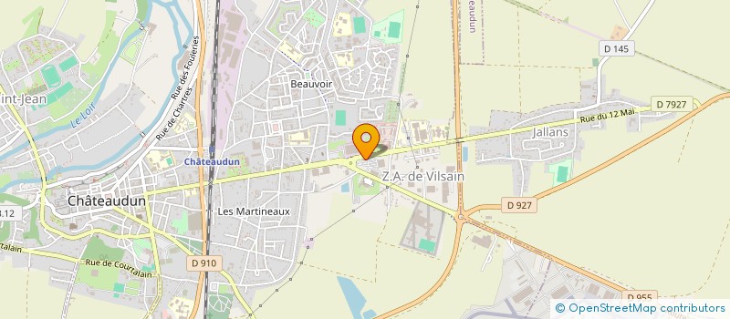 localisation de l'entreprise CLIE à CHATEAUDUN