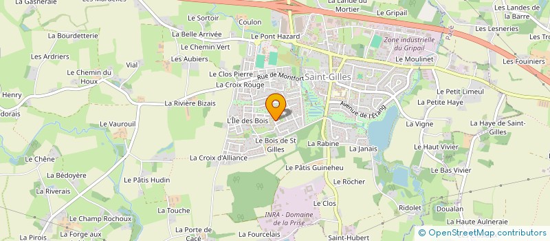 localisation de l'entreprise CLIENCE  SAINT-GILLES
