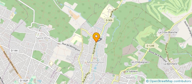 localisation de l'entreprise CLIENT FIRST BTP  MONTLIGNON