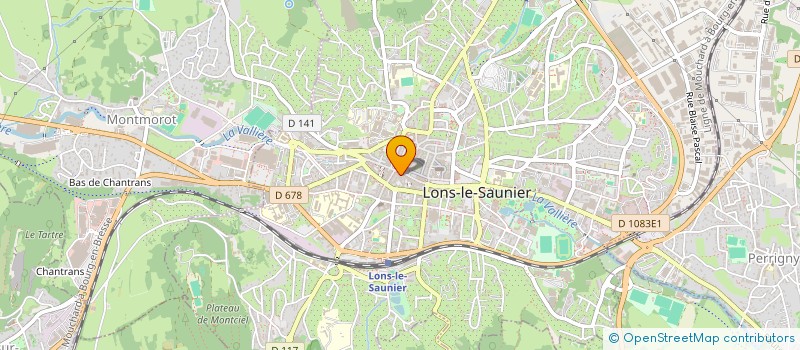 localisation de l'entreprise CLIENT ROI LONS LE SAULNIER à LONS-LE-SAUNIER
