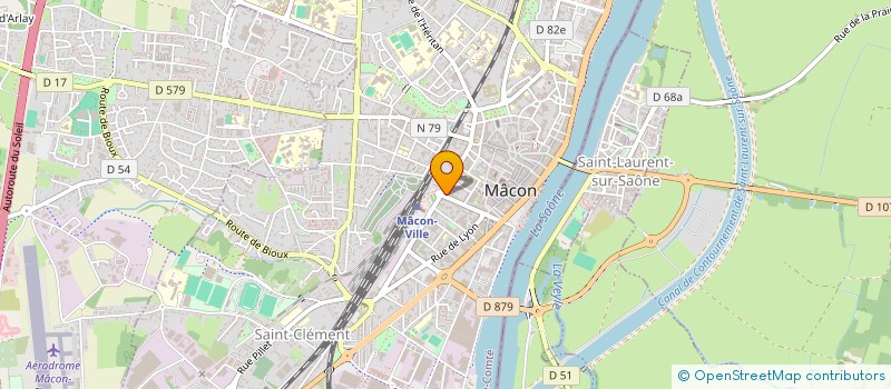 localisation de l'entreprise CLIENT ROI MACON à MACON
