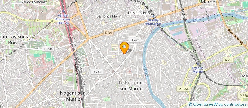localisation de l'entreprise CLIENTIC à LE PERREUX-SUR-MARNE