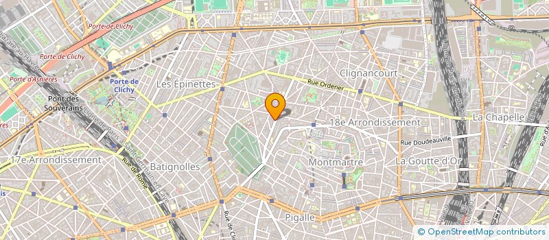 localisation de l'entreprise CLIFF  PARIS