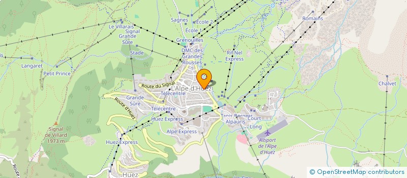 localisation de l'entreprise CLIFF  HUEZ