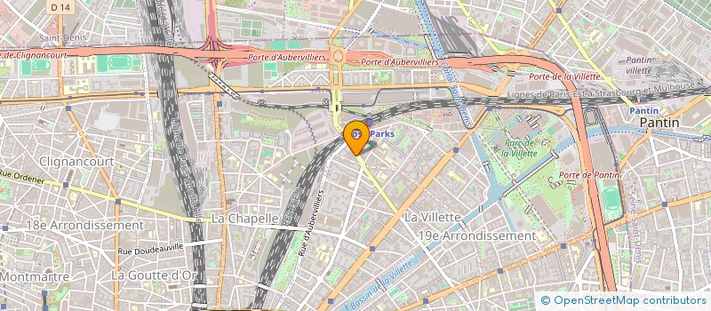 localisation de l'entreprise CLIFF DRIVE  PARIS