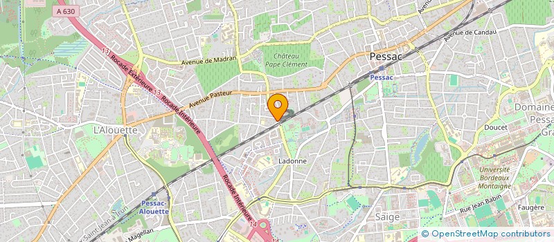 localisation de l'entreprise CLIFFORD RD  PESSAC