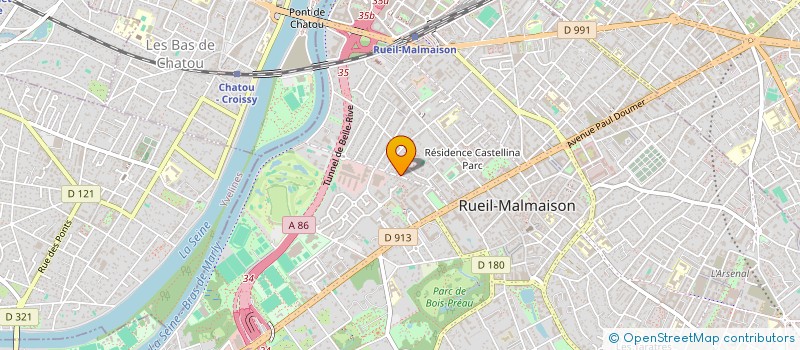 localisation de l'entreprise CLIFIMMO à RUEIL-MALMAISON