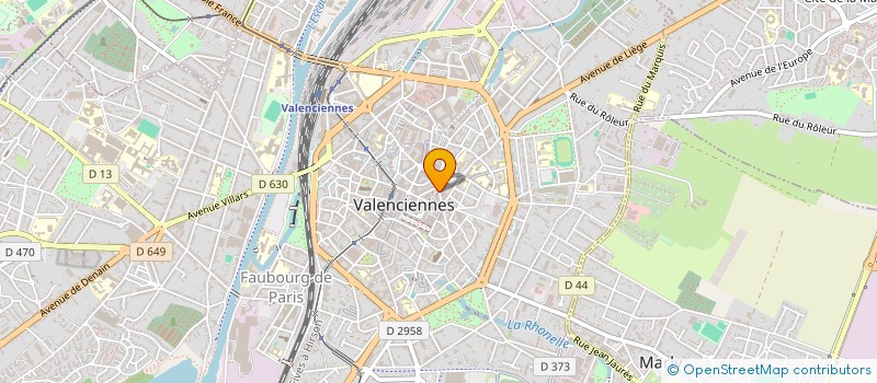 localisation de l'entreprise CLIFT  VALENCIENNES