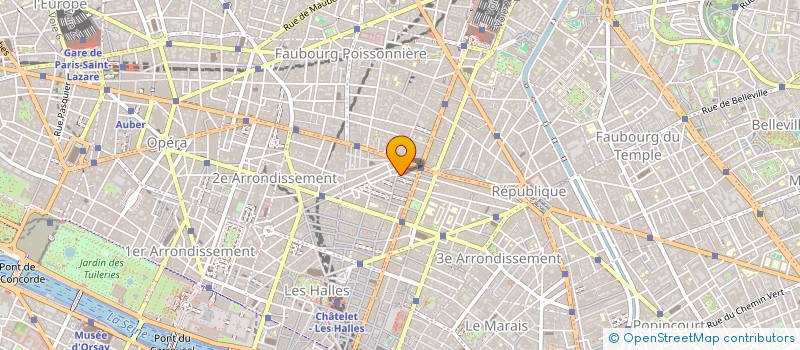 localisation de l'entreprise CLIFTON à PARIS